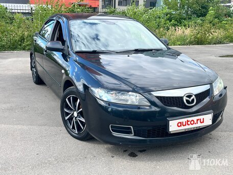 Mazda, 6, 2000, 147, бензин, седан, механика, передний привод, среднее состояние, левый, черный, 475 000 ₽